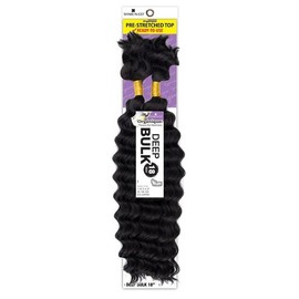 Shake-N-Go Organique Human Hair Mastermix Braids - Deep Bulk 18" (Color:COPPER)