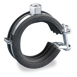 Superfix Cushioned Pipe Clamp, 2 1/2 In