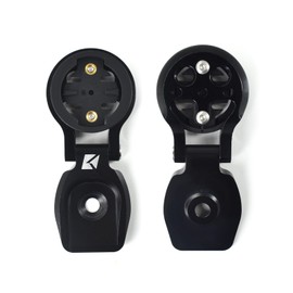 XBERSTAR Fahrradcomputer-Halterung für Garmin Wahoo GPS (schwarz)
