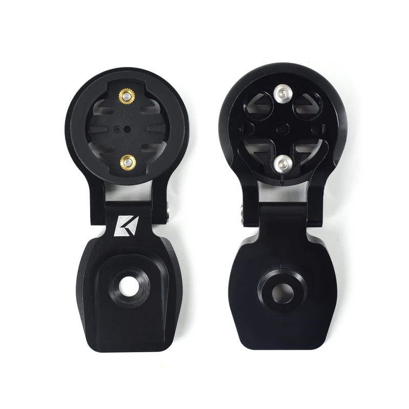 XBERSTAR Fahrradcomputer-Halterung für Garmin Wahoo GPS (schwarz)