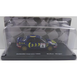 ixo Colin McRae Subaru Impreza Winner 'Network Q' Rally GB 1995 vehicle 1.43 scale diecast model