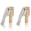 SENZEAL 2x Air Chuck Brass Open End Tyre Air Inflator