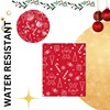 Christmas Wipe-Clean Tablecloth–132cm x 178cm PVC Perfect for Holiday Parties,