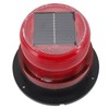 Solar Beacon Light Caution Light 8 LED Dusk to Dawn
