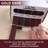 GOLD DEER Assorted Multi-Roll Sandpaper Roll in Box,Sandpaper Rolls,5 Grit