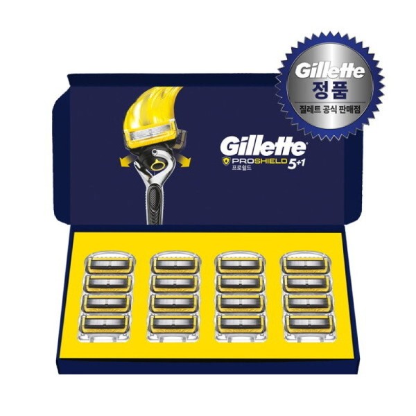 Gillette Large Capacity Pack Flexball ProShield Razor Blades 16 Pack