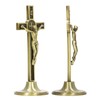 Catholic Cross Hand Made Zinc Alloy Metal Vertical Catholic Crucifix