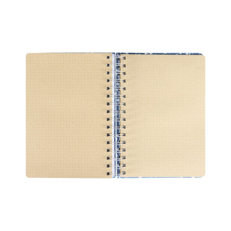 Idena 11366 Notebook A5 with 66 Stickers, Blue, Journal with