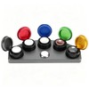 Watch Oiler Kit, 5 Color-Coded Empty Metal Oil Cups with