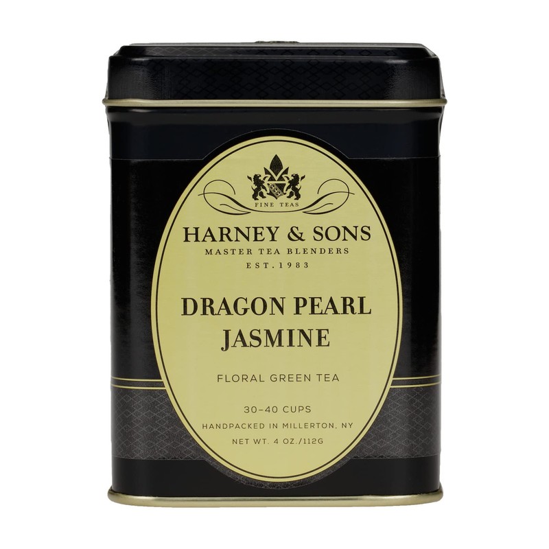 Dragon Pearl, Jasmine Tea, 4 oz (112 g), Harney &