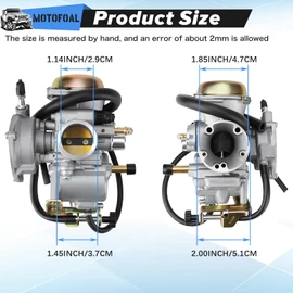 Ozark 250 Carburetor For Suzuki LT-Z250 QuadSport Z,LTF250 2002-2009 LT-F250F ATV,Replace# 13200-21G10 13200-05G10 13200-05G00 13200-05G11 13200-05G22