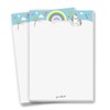 2 unicorn writing pads, DIN A5, set of 2 notepads,