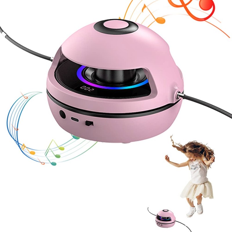 Electronic FitnessRope,Adjustable Speed Level Smart Skipping Rope Machine Remote ControlRope