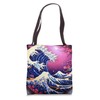 Eternal Serenity Where Sakura's Grace Meets Enchanting Sea Tote Bag