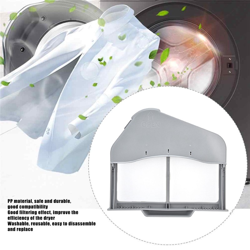 Electric Dryer Filter DC97‑16742A DC61‑03048A Drying Machine Reusable Strainer Parts