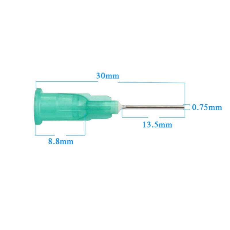 Brostown 120Pcs 1/2" Industrial Liquid Dispenser Needle Adhesive Glue Dispensing