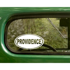 The Decal and Sticker Mafia 2 PROVIDENCE STICKERs Rhode Island Decal For Car Truck Bumper Window Laptop Rv
