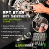 GRIPEDGE Tools | 9PC RPT Star Driver Set | Sizes