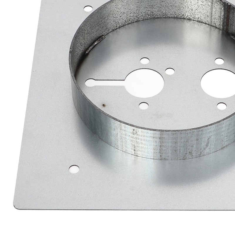 Diesel Heater Mounting Plate Turret Planar Galvanized Steel High Strength