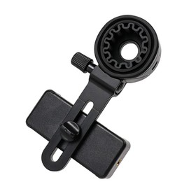 TEHAUX Phone Scope Mount Adjustable Clip Adapter for Smartphone Photography Compatible with Monocular Binocular Astronomical Telescopes for Exploring Stunning Sceneries Micro Worlds