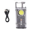 Mini COB Work Light 8 Mode Portable Rechargeable Magnetic Hook