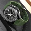 Quartz Electronic Watch Casual Double Movement Waterproof Dual Display Luminous