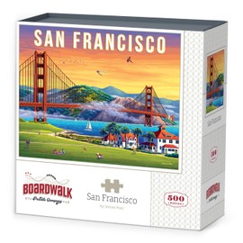 San Francisco by Boardwalk - 500 Piece Jigsaw Puzzle