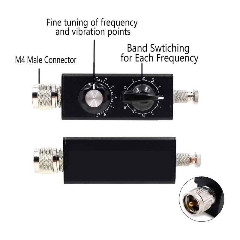 QRP Shortwave Antenna 20W 3.5 To 470MHZ High Frequency Full