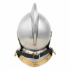 Medieval Warrior Real 20G 16th Century Burgonet Helmet Falling Buffe