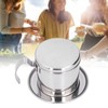Vietnamese Coffee Filter, Stainless Steel Pour Over Coffee Dripper Cup