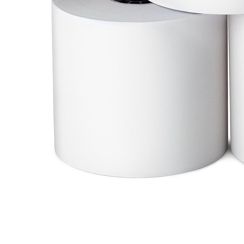 Staples Bond Paper Roll 3-Inch x 128 ft 10/Pack