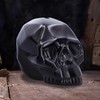 Nemesis Now Geometric Skull Money Box, Ceramic, Black