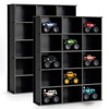 Krafetto 2 Pack Trucks Display Shelf, 15 Slot Toy Cars