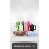 Ualrgo 40 oz travel insulated coffee cup with handle. Use