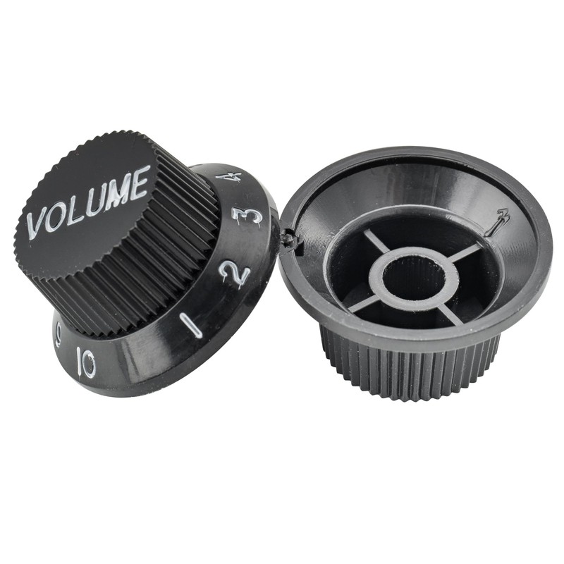 Musiclily Metric Strat Knobs 1 Volume 2 Tone Control Knobs