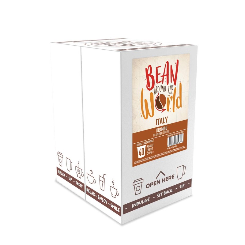 Bean Around The World Flavored Coffee Compatible With 2.0 Keurig