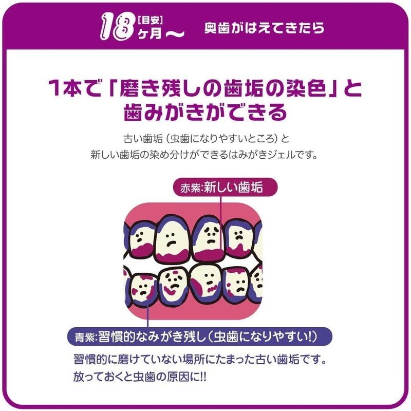 toothpaste sensei 2-color dyed toothpaste gel 30g grape flavor