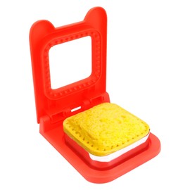 DingGreat Sandwich Cutter and Sealer Set Create Perfectly Crustless Delights for Lunchbox and Bento, Easy DIY Decruster Sandwiches