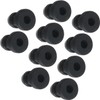 10Pcs Snap Rubber Grommet Hole Plug Mount Dia 6.5mm ID