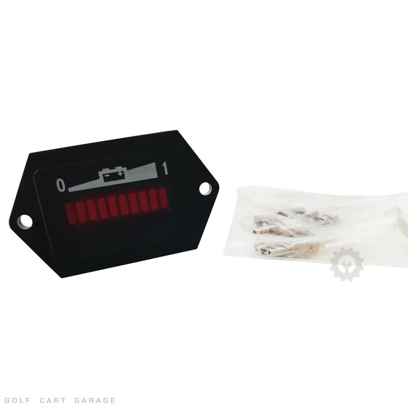 RHOX 48 Volt Golf Cart Battery Charge Indicator - Digital