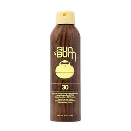 Sun Bum Protector Solar Original SPF 30 en Aerosol Corporal – Protector Solar Hidratante de Amplio Espectro con Vitamina E – Cumple con la Ley 104 de Hawái (Fabricado sin Octinoxato ni Oxibenzona) – 6