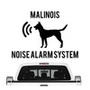 siviwonder Malinois Noise Alarmsystem Car Sticker Dog Film Belgian Mali