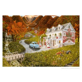 Mountain High Poster by Tom Masse 32 x 22in