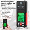 Electromagnetic Field Radiation Detector,Portable 2.26inch LCD Display EMF Reader Meter