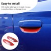 JWWY for Dodge Charger Exterior Door Handle Bowl Cover Trim