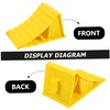PACKOVE 4pcs Rv Wheel Chocks Car Wheel Stabilizer Tire for