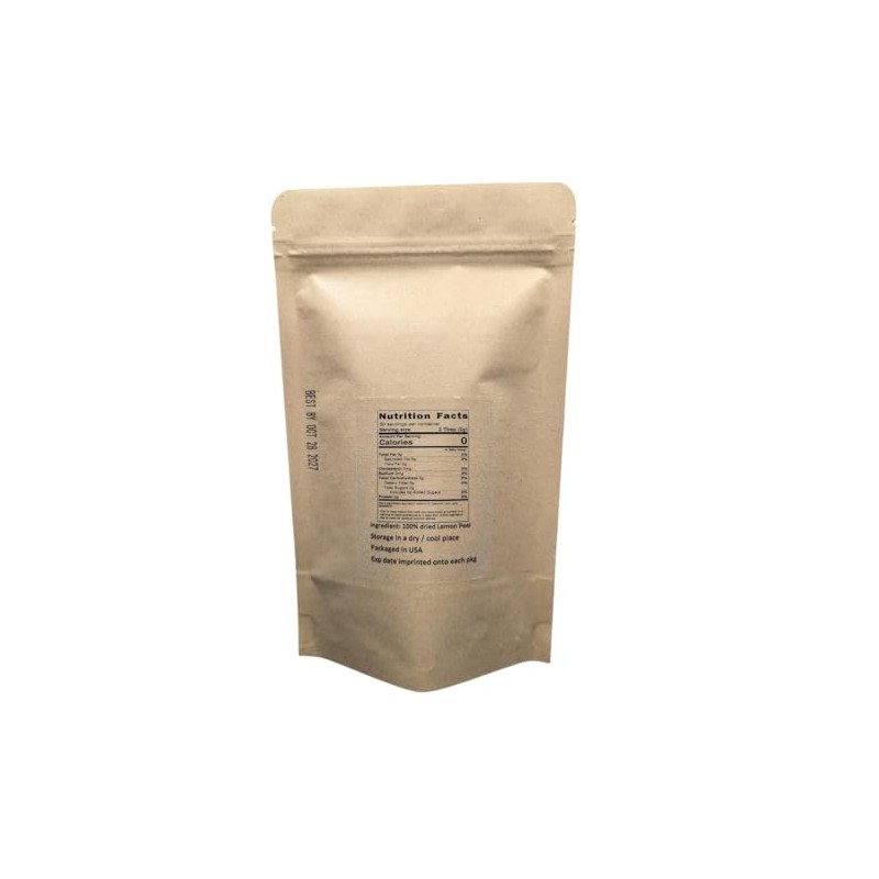 Nature Tea Lemon Peel - Dried Lemon Peel Cut from