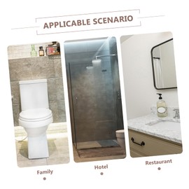 Cabilock Tissue Box -Mounted Tissue Cases Napkin Storage Easy to Install Home Hotel Cafe