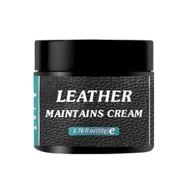 TBTFW Leather Color Restorer, Black Leather Recoloring Balm, Leather Dye, Used for Repairing Faded and Aged Sofas, Shoes, Car Seats, Etc(1.76Oz)