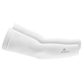 più adrenalina Unisex Echo Arm Guard, White